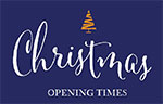 Christmas opening times