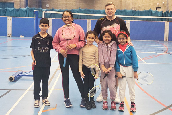 Coached Badminton Session