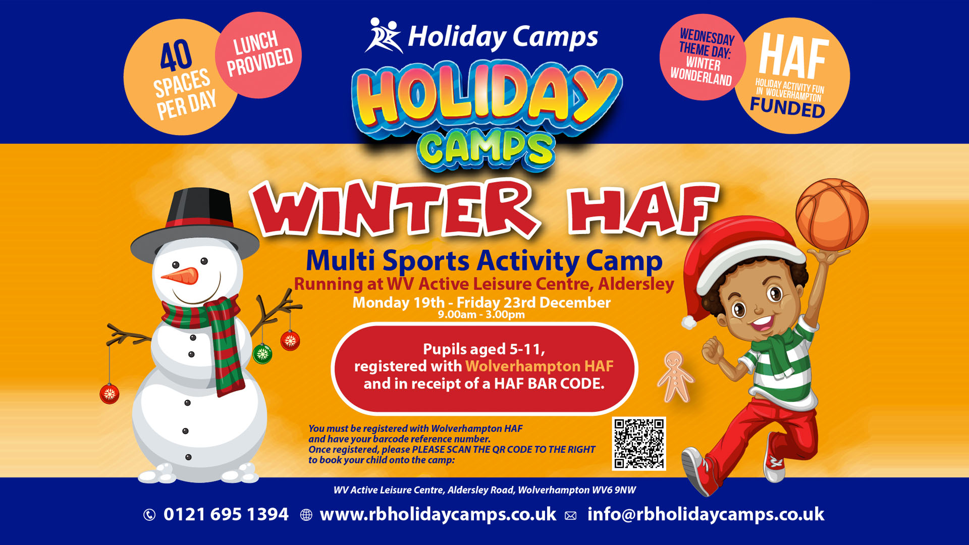 Winter Holiday Camps