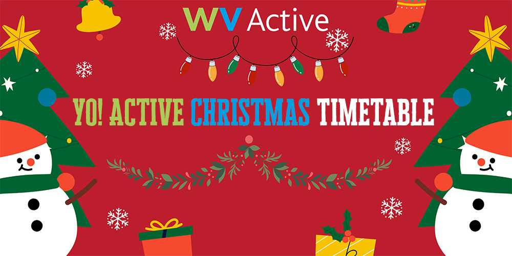 Yo! Active Christmas Timetable